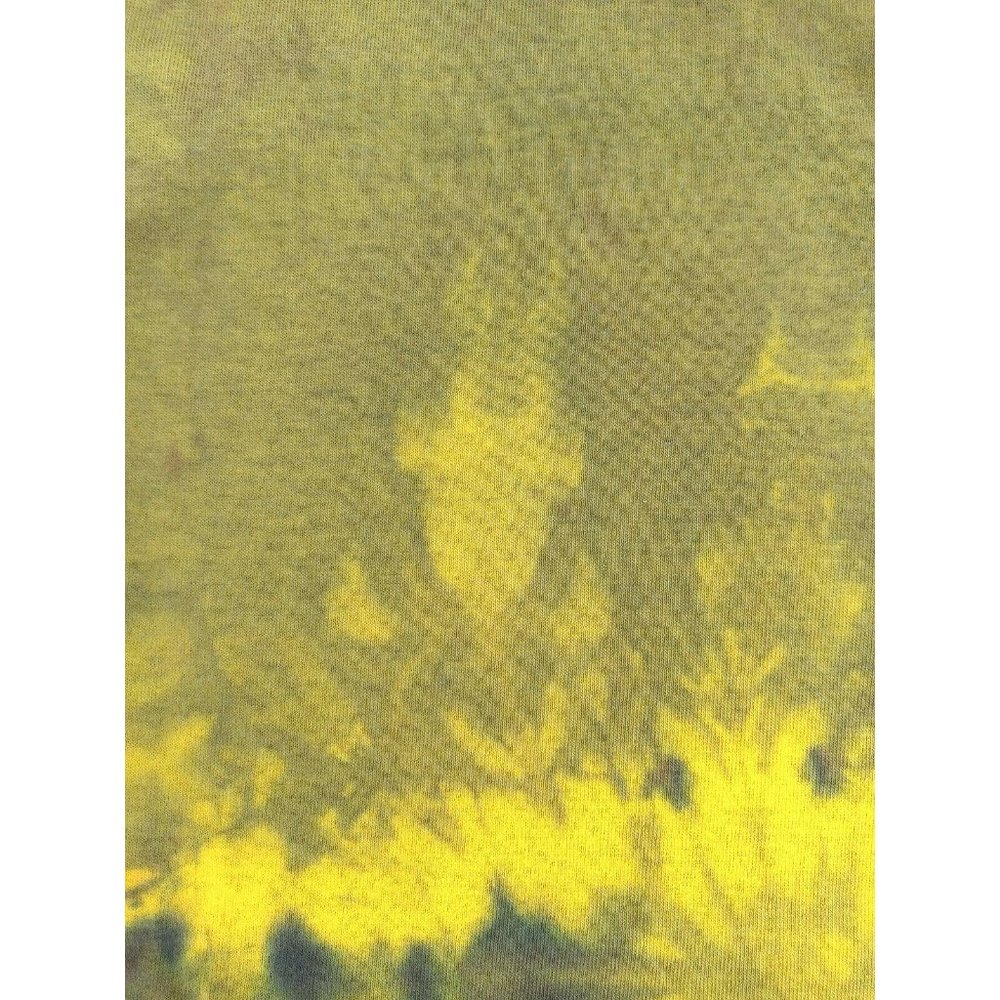 Lee Tie Dye T-Shirt Green Yellow Men's XL Vintage - Picture 6 of 12